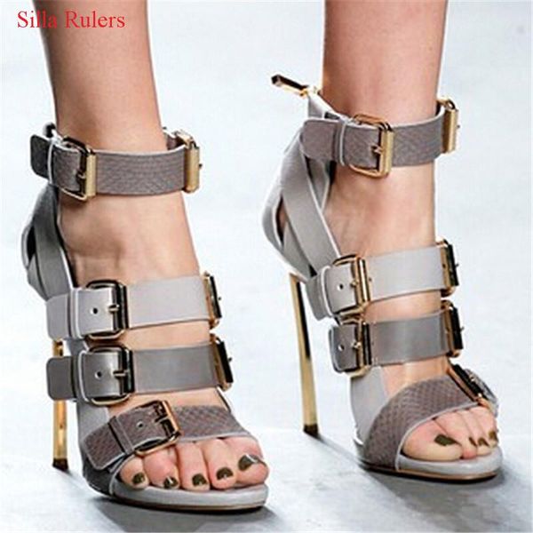 four buckle strappy high heels women sandals boots gladiator ladies shoes woman pumps sandalias mujer, Black
four buckle strappy high heels women sandals boots gladiator ladies shoes woman pumps sandalias mujer, Black