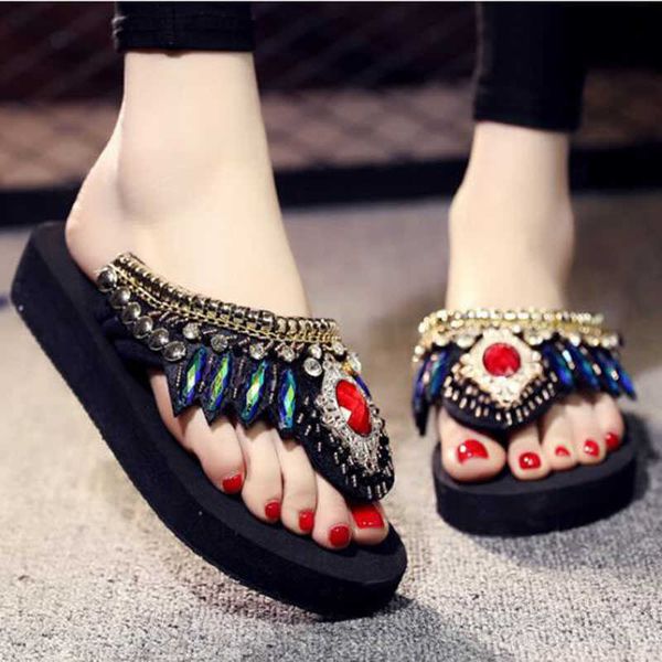 women cool non-slip slippers elastic word with colorful bow flat outdoor comfortable non-slip casual beach sandals zsq17 210625, Black
women cool non-slip slippers elastic word with colorful bow flat outdoor comfortable non-slip casual beach sandals zsq17 210625, Black