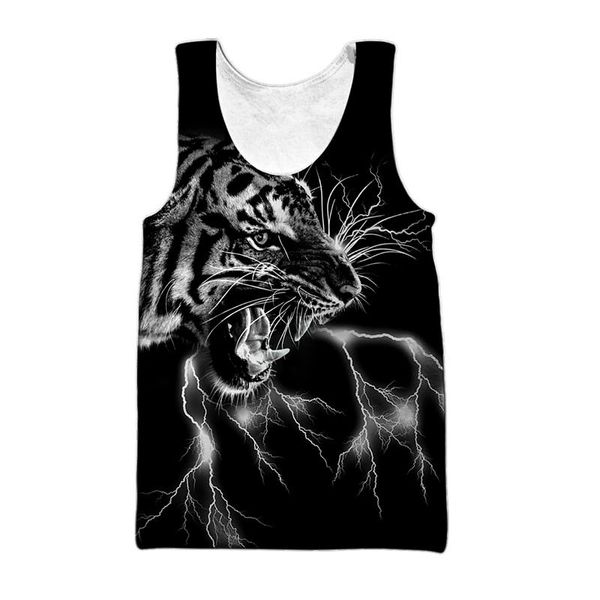 men' tank fashion harajuku men' vest beautiful animal tiger 3d printed summer street and women' casual, White;black
men' tank fashion harajuku men' vest beautiful animal tiger 3d printed summer street and women' casual, White;black