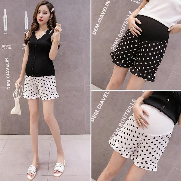 maternity bottoms pants summer style polka dot fishtail shorts for pregnant women fashion loose mom outer wear, White
maternity bottoms pants summer style polka dot fishtail shorts for pregnant women fashion loose mom outer wear, White