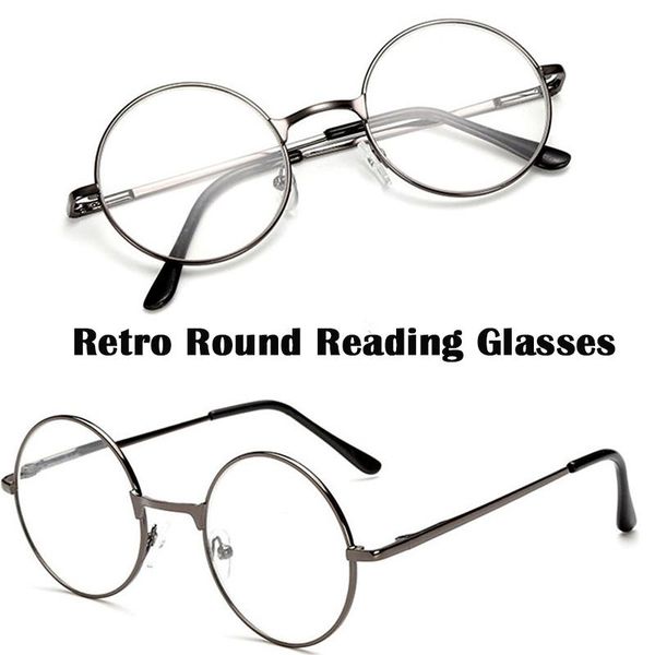 sunglasses retro round reading glasses women&men fashion ultralight clear metal full rim presbyopic gold black diopter 1.0 to 4.0, White;black
sunglasses retro round reading glasses women&men fashion ultralight clear metal full rim presbyopic gold black diopter 1.0 to 4.0, White;black