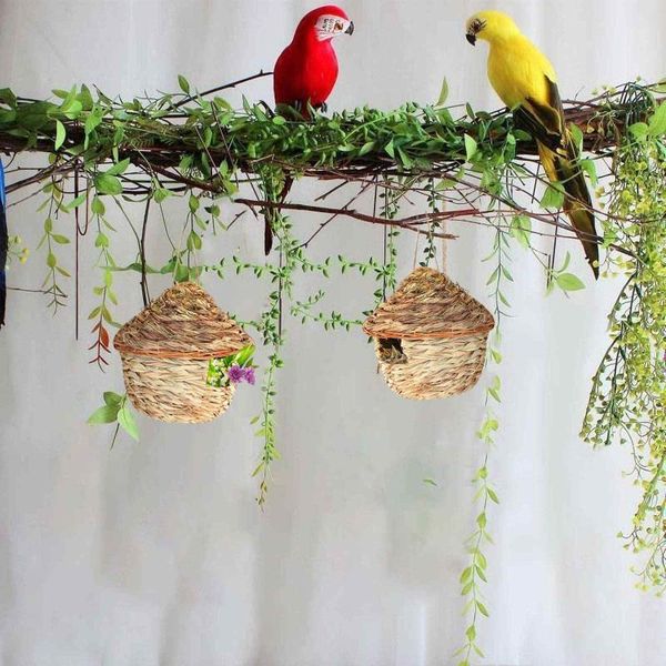 humming bird house natural grass hanging hut for home decoration lounge birdhouse outdoor woven pet bedroom cages
humming bird house natural grass hanging hut for home decoration lounge birdhouse outdoor woven pet bedroom cages