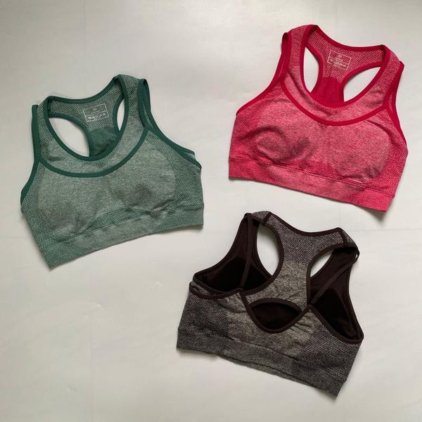 gym clothing vital rise seamless sports bra women fitness cropped padded yoga spandex push up brassiere sport workout active wear, White;black
gym clothing vital rise seamless sports bra women fitness cropped padded yoga spandex push up brassiere sport workout active wear, White;black