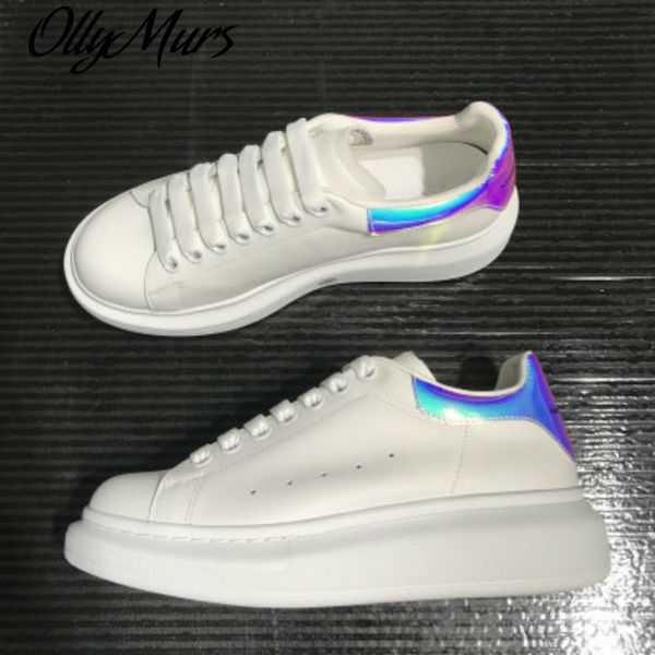 Patchwork Back Sneakers Lace Up Platform Women Shoes Genuine Leather White Tennis Flats Fashion Brand Casual Shoes, As picture1
Patchwork Back Sneakers Lace Up Platform Women Shoes Genuine Leather White Tennis Flats Fashion Brand Casual Shoes, As picture1