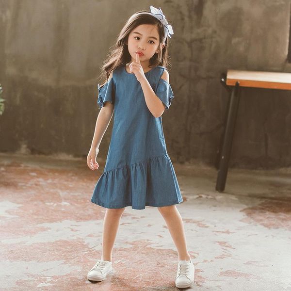 girl's dresses 2021 summer baby girls casual denim ruffled children's clothing one-piece kids off-shoulder dress x37, Red;yellow
girl's dresses 2021 summer baby girls casual denim ruffled children's clothing one-piece kids off-shoulder dress x37, Red;yellow