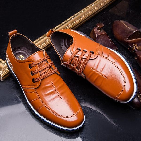 dress shoes summer large british leather men's casual breathable business driving zapatos de hombre plus, Black
dress shoes summer large british leather men's casual breathable business driving zapatos de hombre plus, Black