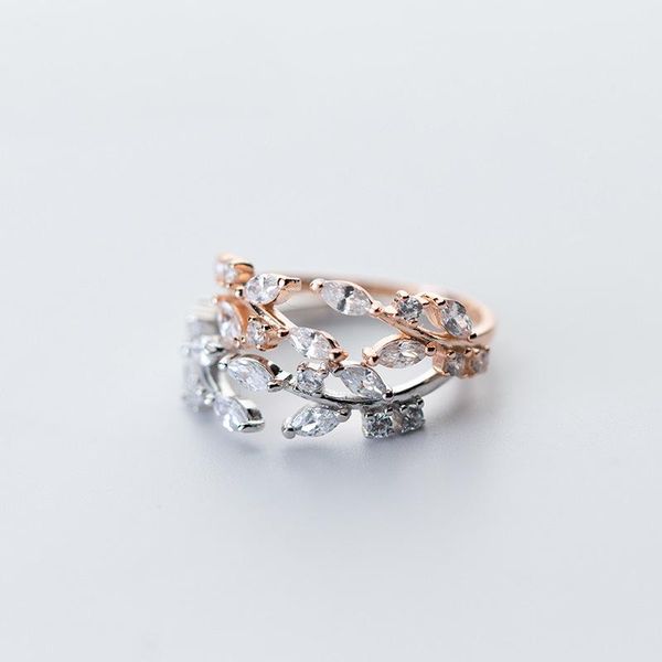 cluster rings mloveacc crystal flower fine tree leaves finger joint ring female real 925 sterling silver for women olive branch jewelry, Golden;silver
cluster rings mloveacc crystal flower fine tree leaves finger joint ring female real 925 sterling silver for women olive branch jewelry, Golden;silver
