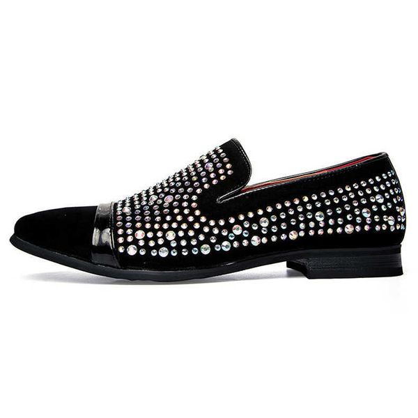 elling classic luxury handmade glitter crystal men velvet loafers bling luxury 2022 rivet steampunk dress shoes wedding performing designer, Black
elling classic luxury handmade glitter crystal men velvet loafers bling luxury 2022 rivet steampunk dress shoes wedding performing designer, Black