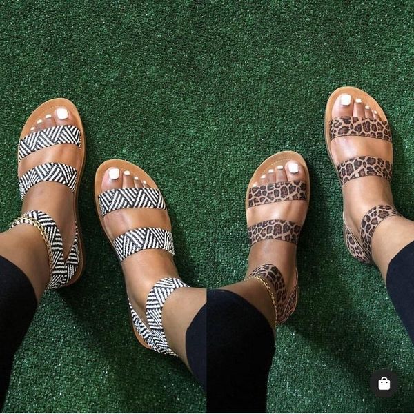 summer women flat sandals striped leopard open toe beach shoes ankle strap platform roman zapatos mujer, Black
summer women flat sandals striped leopard open toe beach shoes ankle strap platform roman zapatos mujer, Black