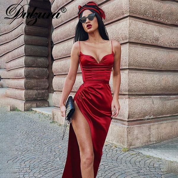 satin women solid strap midi dress ruched high slit bodycon streetwear party elegant 2021 summer festival, Black;gray
satin women solid strap midi dress ruched high slit bodycon streetwear party elegant 2021 summer festival, Black;gray