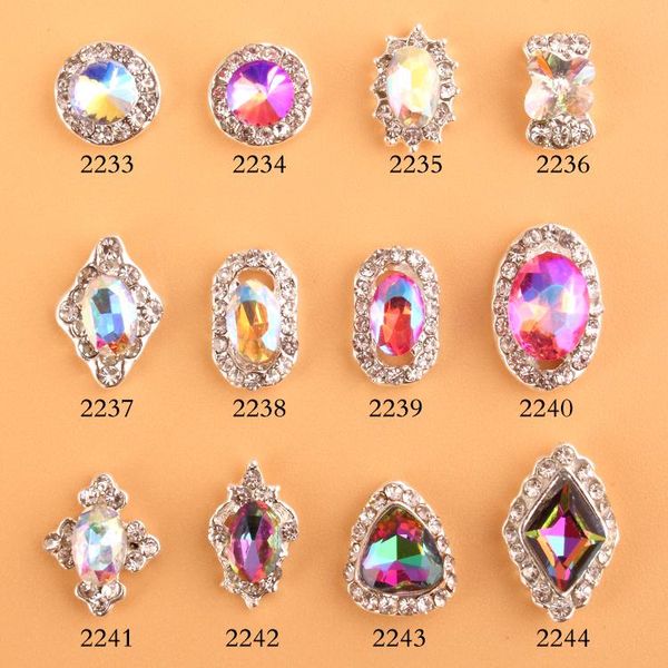 50pcs/100pc 3d nail art charm rainbow crystal alloy diamond diy sliver base ongle rhinestone glitter5*13.5mm decoration decorations, Silver;gold
50pcs/100pc 3d nail art charm rainbow crystal alloy diamond diy sliver base ongle rhinestone glitter5*13.5mm decoration decorations, Silver;gold