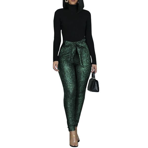 elastic pencil pants women sparkly high waist casual pants women skinny trousers green glitter belt office party club pants, Black;white
elastic pencil pants women sparkly high waist casual pants women skinny trousers green glitter belt office party club pants, Black;white