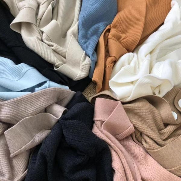 women's sweaters women sweater comfortable 10-color pullover soft merino wool versatile slim v-neck, White;black
women's sweaters women sweater comfortable 10-color pullover soft merino wool versatile slim v-neck, White;black