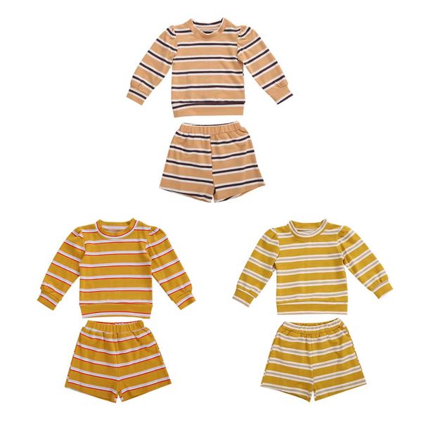 0-4y sport kids baby girl boy clothing autumn new striped print soft cotton long sleeve +shorts 2pcs outfits set, White
0-4y sport kids baby girl boy clothing autumn new striped print soft cotton long sleeve +shorts 2pcs outfits set, White