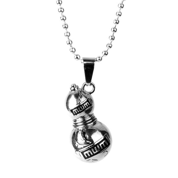 pendant necklaces anime gaara gourd shpaed necklace for men women fashion beaded chain fans collectible jewelry gifts, Silver
pendant necklaces anime gaara gourd shpaed necklace for men women fashion beaded chain fans collectible jewelry gifts, Silver