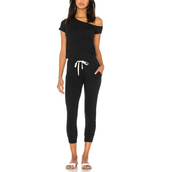 women's jumpsuits & rompers ly women one shoulder jumpsuit short sleeves backless loose casual for summer dod886, Black;white
women's jumpsuits & rompers ly women one shoulder jumpsuit short sleeves backless loose casual for summer dod886, Black;white