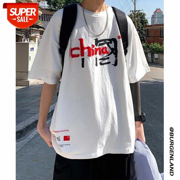 short-sleeved shirt men's korean style trendy half-sleeved loose-fitting t-shirt hong kong #yj6m, White;black
short-sleeved shirt men's korean style trendy half-sleeved loose-fitting t-shirt hong kong #yj6m, White;black