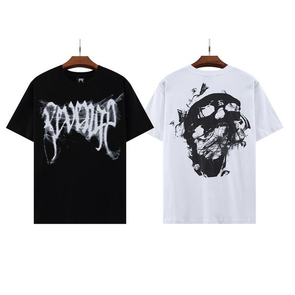 men's t-shirts 2021 fashion solid color letter skull print men and women short-sleeved couple loose t-shirt high street hip-hop, White;black
men's t-shirts 2021 fashion solid color letter skull print men and women short-sleeved couple loose t-shirt high street hip-hop, White;black