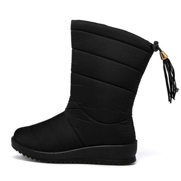 boots ankle women fur warm snow female winter shoes waterproof padded booties footwear ll453, Black
boots ankle women fur warm snow female winter shoes waterproof padded booties footwear ll453, Black
