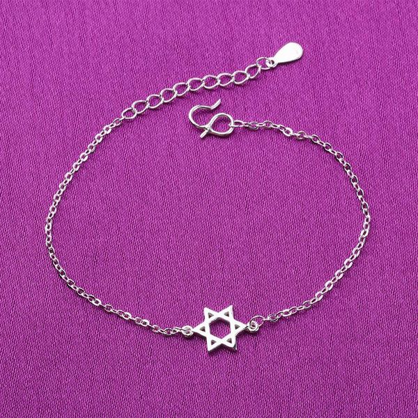 link, chain 925 sterling silver star charm bracelets link adjustable for women school girls party wedding jewelry a171, Black
link, chain 925 sterling silver star charm bracelets link adjustable for women school girls party wedding jewelry a171, Black