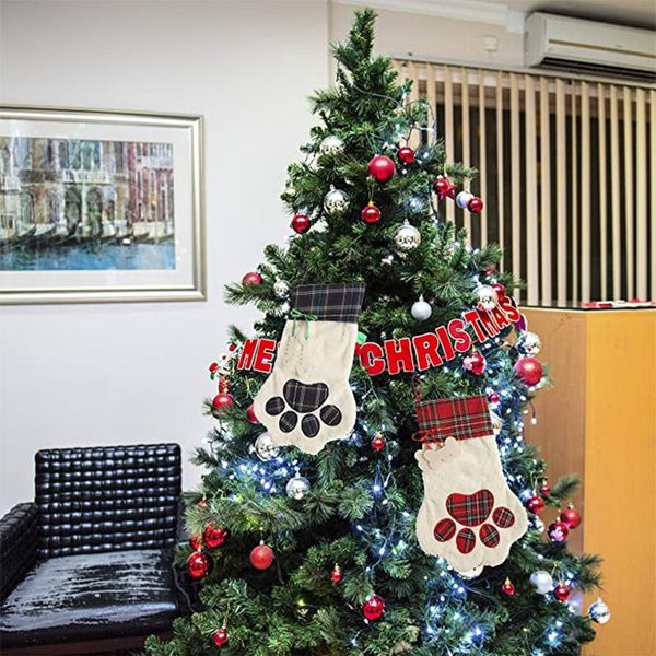 christmas decorations wholesale pet stocking plaid style xmas tree fireplace hanging socks candy gift bags for decoration
christmas decorations wholesale pet stocking plaid style xmas tree fireplace hanging socks candy gift bags for decoration