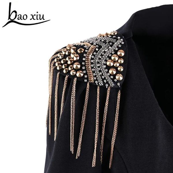 pins, brooches 2021 vintage punk metal handmade long tassel badge shoulder brooch women men stage show suit shirt pin jewelry, Gray
pins, brooches 2021 vintage punk metal handmade long tassel badge shoulder brooch women men stage show suit shirt pin jewelry, Gray