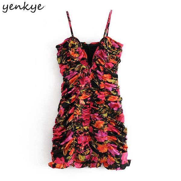 fashion women tropical print spaghetti strap dress femme sleeveless draped bodycon mini party romantic vestido casual dresses, Black;gray
fashion women tropical print spaghetti strap dress femme sleeveless draped bodycon mini party romantic vestido casual dresses, Black;gray