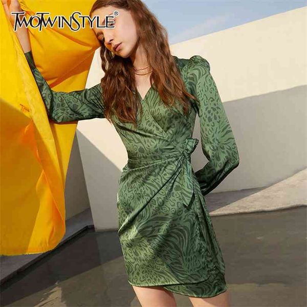 print dress for women v neck puff long sleeve ruched mini dresses female fashion clothing summer 210520, Black;gray
print dress for women v neck puff long sleeve ruched mini dresses female fashion clothing summer 210520, Black;gray