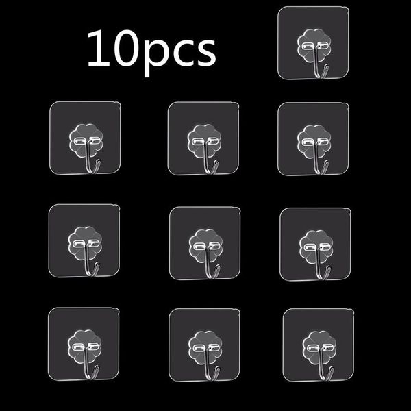 hooks & rails 10pcs home kitchen wall rack strong adhesive hook is and transparent punch-universal
hooks & rails 10pcs home kitchen wall rack strong adhesive hook is and transparent punch-universal