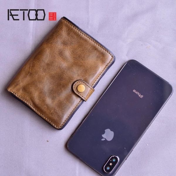 wallets aetoo trendy simple wallet, men's leather short foldable card holder, soft retro thin wallet, Red;black
wallets aetoo trendy simple wallet, men's leather short foldable card holder, soft retro thin wallet, Red;black