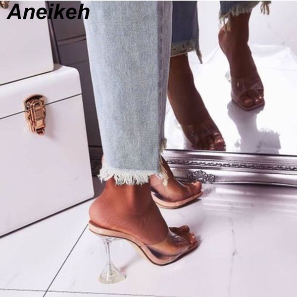 pvc transparent slippers peep toes high heel slipper crystal women's shoes heels size 9 210507, Black
pvc transparent slippers peep toes high heel slipper crystal women's shoes heels size 9 210507, Black