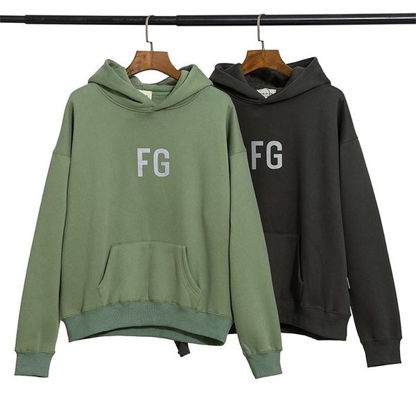 high street fog and wo rich fg hooded reflective loose essentials plush sweater men's, Black
high street fog and wo rich fg hooded reflective loose essentials plush sweater men's, Black