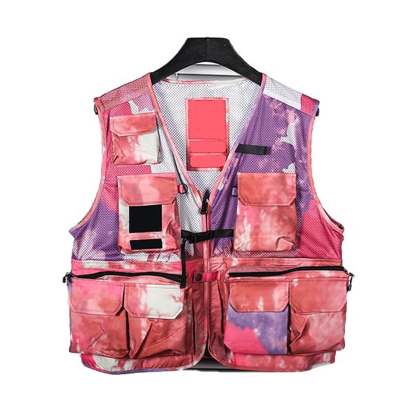 cptoney mens vests classic fashion brand womens vest hip-hop jacket summer high collar quality ykk zipper multi pocket tooling camouflage co, Black;white
cptoney mens vests classic fashion brand womens vest hip-hop jacket summer high collar quality ykk zipper multi pocket tooling camouflage co, Black;white