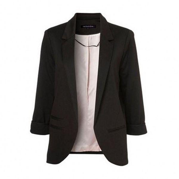 korean-style spring and autumn candy women's commuting three-quarter-length sleeve woman slim fit suit pink blue yellow suits & blazers, White;black
korean-style spring and autumn candy women's commuting three-quarter-length sleeve woman slim fit suit pink blue yellow suits & blazers, White;black