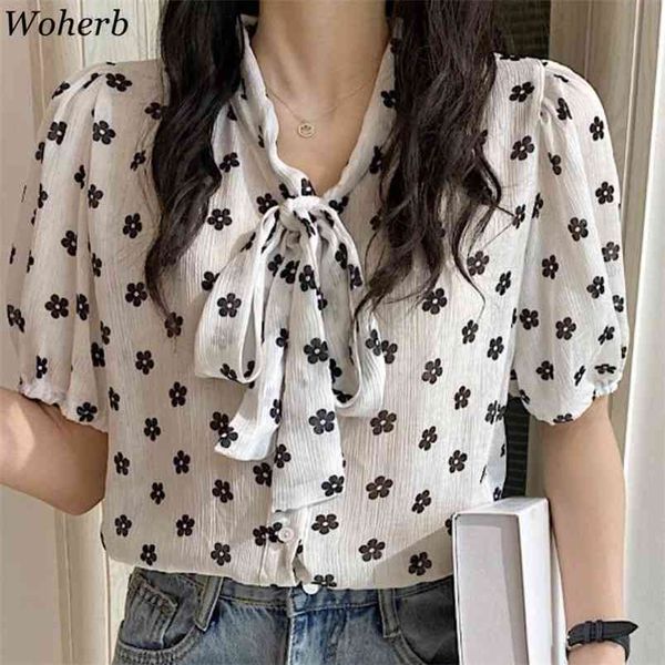 blusas mujer de moda women blouses sweet bow tie lace-up flower puff sleeve shirt korean elegant fresh chiffon 210519, White
blusas mujer de moda women blouses sweet bow tie lace-up flower puff sleeve shirt korean elegant fresh chiffon 210519, White