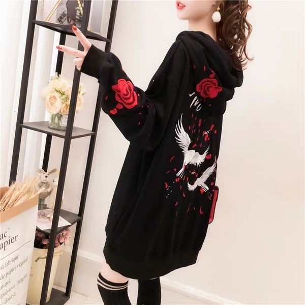 women's jackets large woman's hooded sweatshirt, women's pullover long sleeve printed of spring cotton ru7z, Black;brown
women's jackets large woman's hooded sweatshirt, women's pullover long sleeve printed of spring cotton ru7z, Black;brown