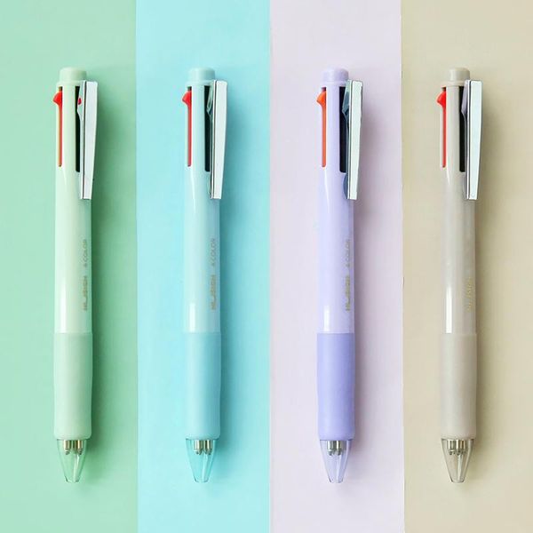 ballpoint pens mohamm 1pc pen 0.7mm four-color refill multifunction stationery school supplies, Blue;orange
ballpoint pens mohamm 1pc pen 0.7mm four-color refill multifunction stationery school supplies, Blue;orange
