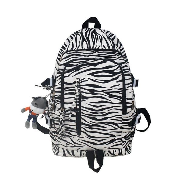 backpack trend woman fashion zebra pattern backpacks college school bagpack harajuku travel shoulder bags bag
backpack trend woman fashion zebra pattern backpacks college school bagpack harajuku travel shoulder bags bag