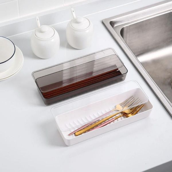 storage bottles & jars household chopstick box with lid spoon rack holder kitchen tableware dust-proof cage
storage bottles & jars household chopstick box with lid spoon rack holder kitchen tableware dust-proof cage