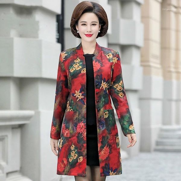 spring autumn women floral printed long trench coat ladies casual v-neck single breasted windbreaker plus size female overcoat1, Tan;black
spring autumn women floral printed long trench coat ladies casual v-neck single breasted windbreaker plus size female overcoat1, Tan;black