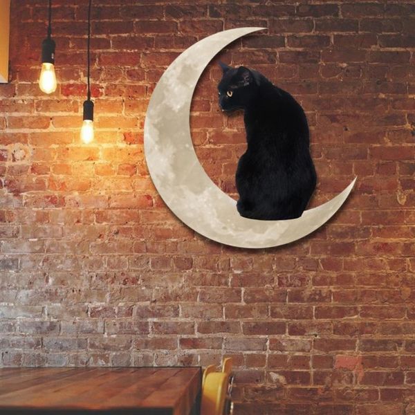 decorative objects & figurines black cat decoration on the moon metal wall hanging ornaments creative pendant living room crafts sculpture m
decorative objects & figurines black cat decoration on the moon metal wall hanging ornaments creative pendant living room crafts sculpture m