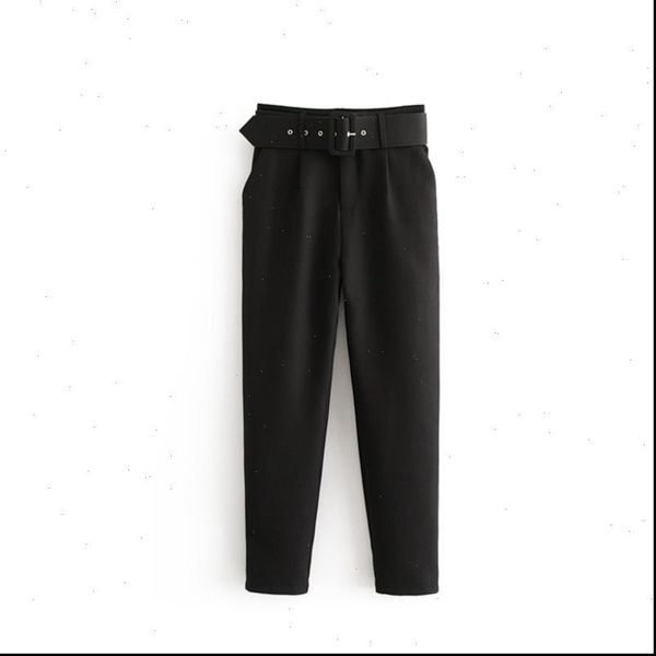 casual purple with belt high womens capri waist yellow chic trousers streetwear female zoravicky, Black;white
casual purple with belt high womens capri waist yellow chic trousers streetwear female zoravicky, Black;white