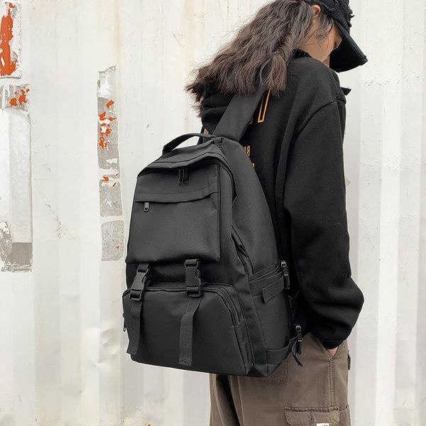 backpack black bag unisoxford, waterproof, simple style, school bag, feminine and male, fashion, stylish, handbag ndih
backpack black bag unisoxford, waterproof, simple style, school bag, feminine and male, fashion, stylish, handbag ndih