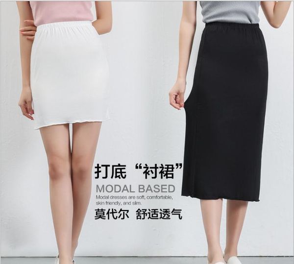 woman skirt under dress intimate modal half slip womens lingerie invisibly smooth petticoat longunderskirt slipdresssatin women's sleep, Black;red
woman skirt under dress intimate modal half slip womens lingerie invisibly smooth petticoat longunderskirt slipdresssatin women's sleep, Black;red