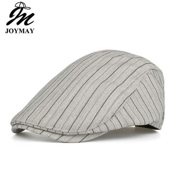 visors joymay 2021 arrival spring berets caps casual lines vintage peaked cap sboy hat casquette y048, Blue;gray
visors joymay 2021 arrival spring berets caps casual lines vintage peaked cap sboy hat casquette y048, Blue;gray