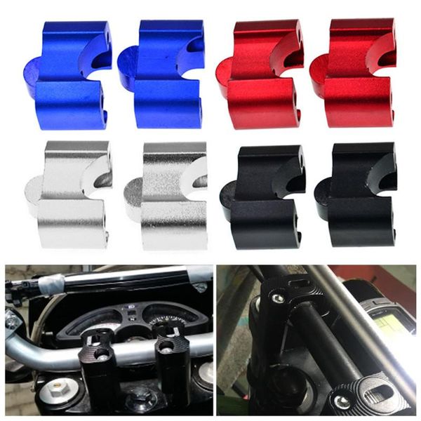pcs motorcycle handlebar adapter cnc 22mm 28mm clamps risers for 7/8 1-1/8 pit dirt motorbike handlebars
pcs motorcycle handlebar adapter cnc 22mm 28mm clamps risers for 7/8 1-1/8 pit dirt motorbike handlebars