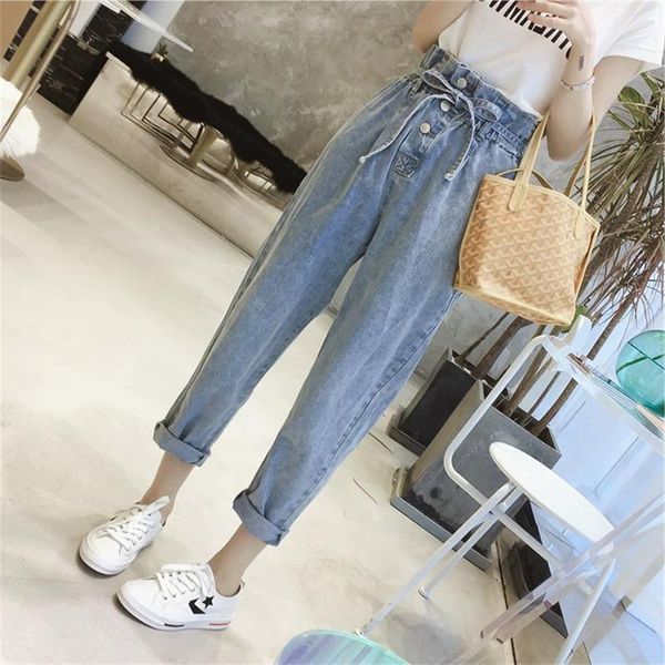 women's jeans elastic high waist woman boyfriend for women plus size denim womens pants fringe harem korean fashion clothing 5xl, Blue
women's jeans elastic high waist woman boyfriend for women plus size denim womens pants fringe harem korean fashion clothing 5xl, Blue