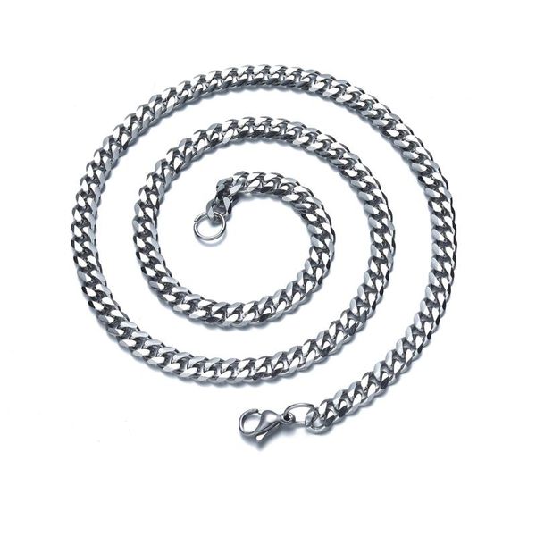chains basic stainless steel chain necklace for men women punk metal male jewelry on the neck fashion female accessories friends gift, Silver
chains basic stainless steel chain necklace for men women punk metal male jewelry on the neck fashion female accessories friends gift, Silver