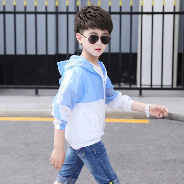 jackets kids boys letters printed summer sun protection clothing big virgin coat casual jacket 6-12 years old, Blue;gray
jackets kids boys letters printed summer sun protection clothing big virgin coat casual jacket 6-12 years old, Blue;gray