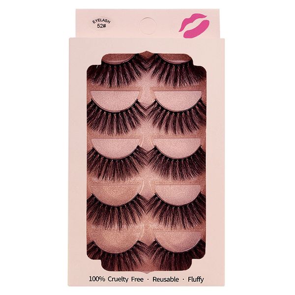 thick natural 5 pairs mink fake lashes set soft light hand made reusable 3d false eyelashes makeup for eyes 7 models available dhl free
thick natural 5 pairs mink fake lashes set soft light hand made reusable 3d false eyelashes makeup for eyes 7 models available dhl free